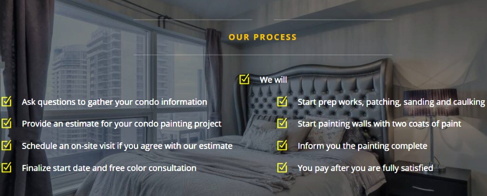 Condo Painters Toronto Process